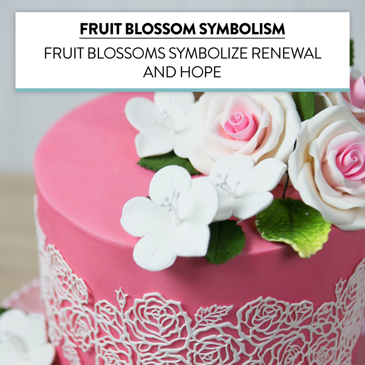 Global Sugar Art Fruit Blossom Sugar Cake Flowers by Chef Alan Tetreault