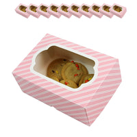 Global Sugar Art Auto-Popup 1/8 Sheet Box with Window, 10 x 7 x 4 Inches