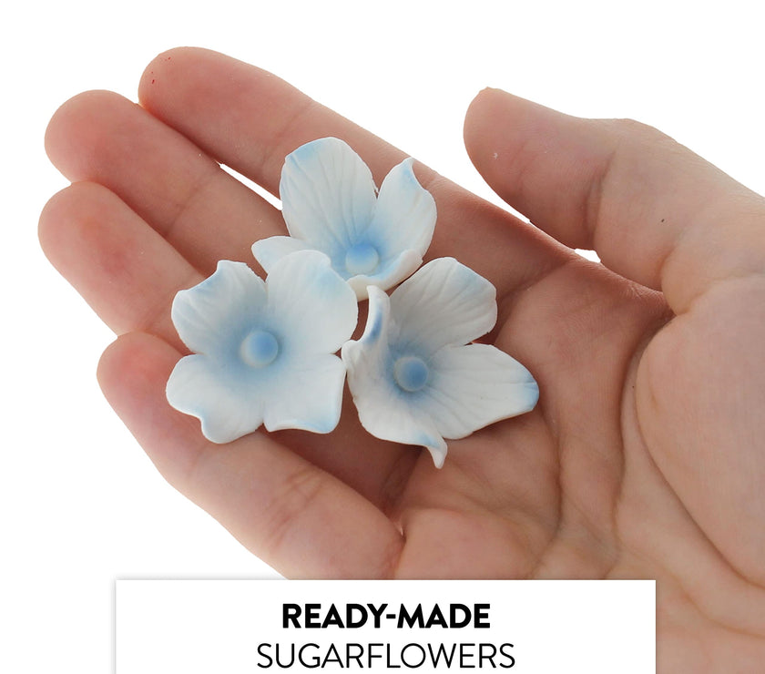 Global Sugar Art Sugar Hydrandea Blossoms Wired by Chef Alan Tetreault