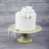 Global Sugar Art Sugar All White Anemone by Chef Alan Tetreault, 3 Count