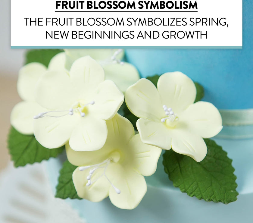 Global Sugar Art Fruit Blossom Sugar Cake Flowers by Chef Alan Tetreault