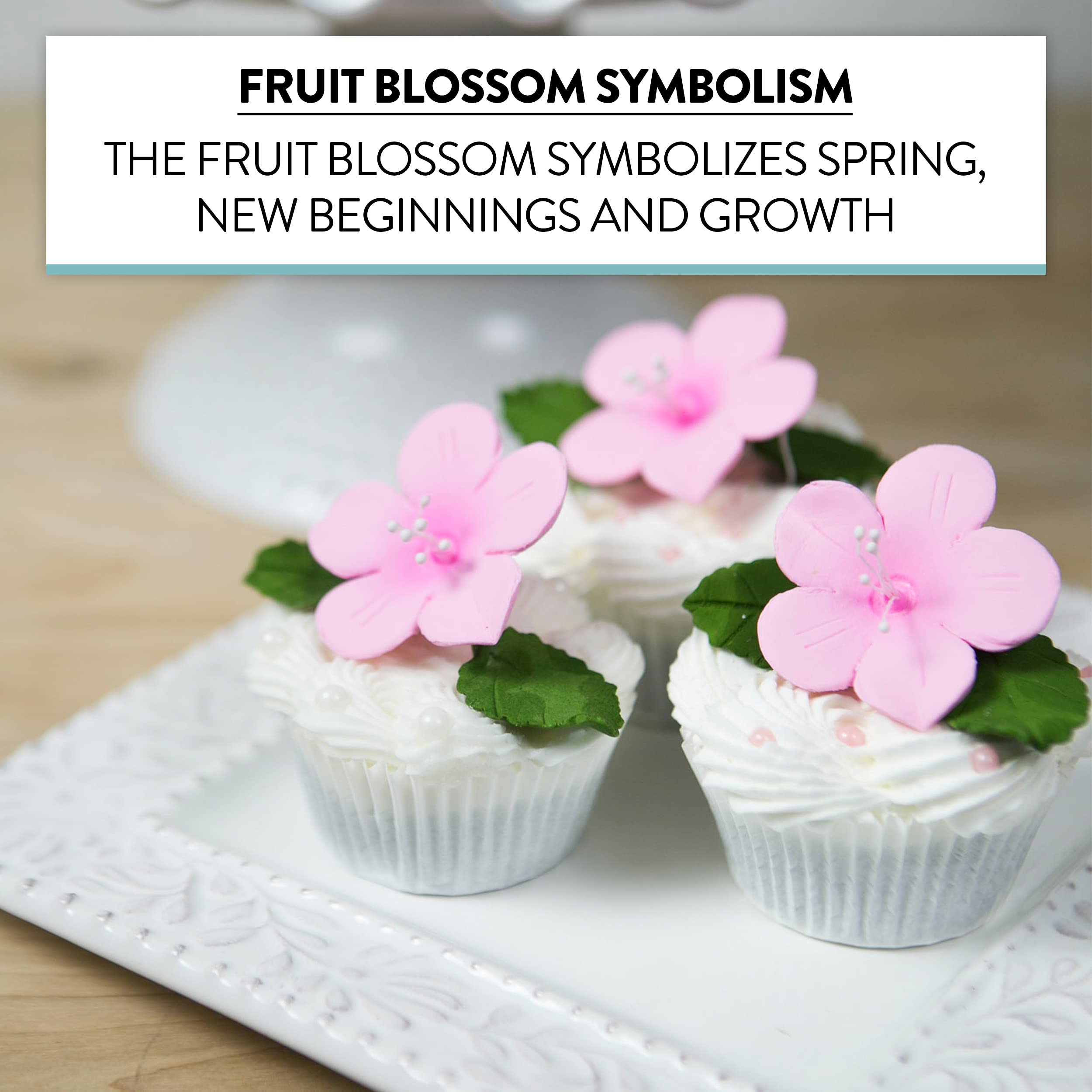 Global Sugar Art Fruit Blossom Sugar Cake Flowers by Chef Alan Tetreault