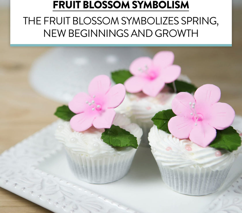 Global Sugar Art Fruit Blossom Sugar Cake Flowers by Chef Alan Tetreault