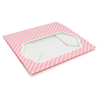 Global Sugar Art Auto-Popup Cupcake Box Muffin Box with Insert and Window, 10 x 7 x 4 Inches