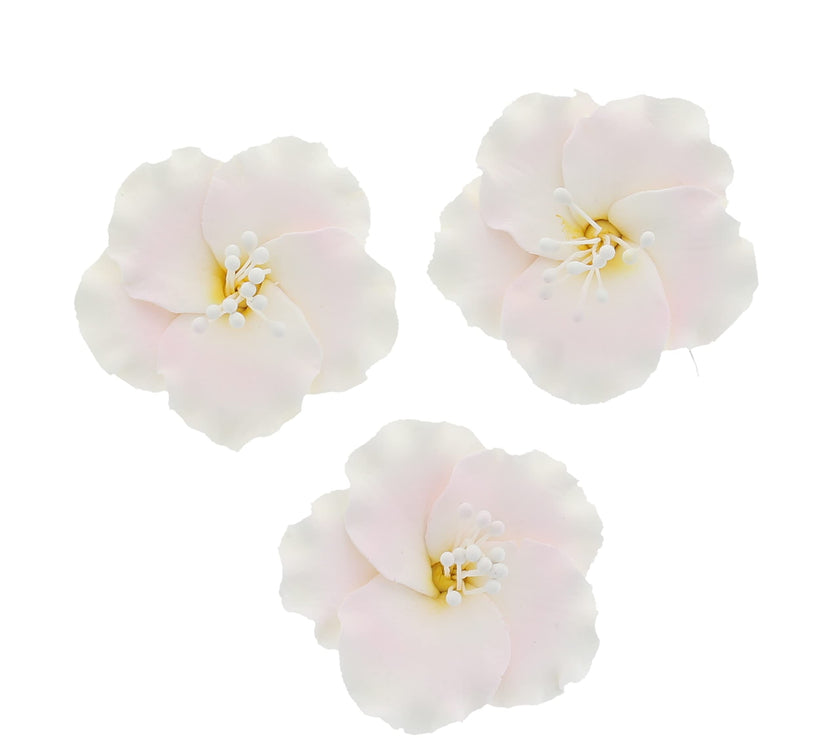 Azalea Sugar Flowers for Cake Decorating, by Global Sugar Art, Soft Pink