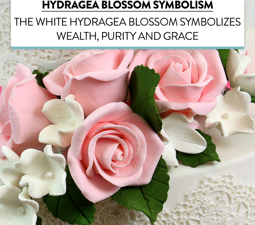 Global Sugar Art Sugar Hydrandea Blossoms Wired by Chef Alan Tetreault