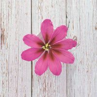 Global Sugar Art Cosmos Sugar Cake Flowers, Pink, Large, 3 Count by Chef Alan Tetreault