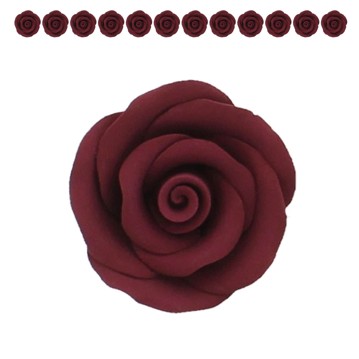 Premium Roses for Decorating Cakes and Cupcakes, by Global Sugar Art, Medium, Lavender Pink Yellow Peach