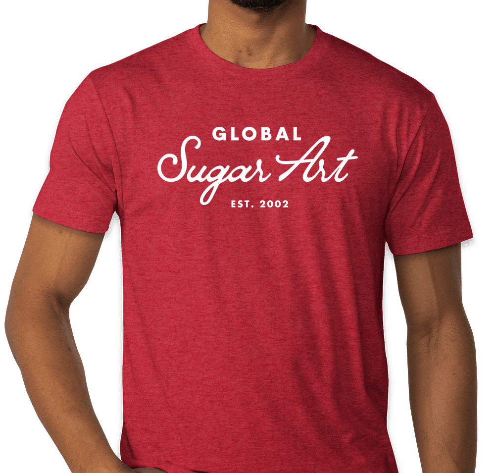 Global Sugar Art Tee — Vintage Red