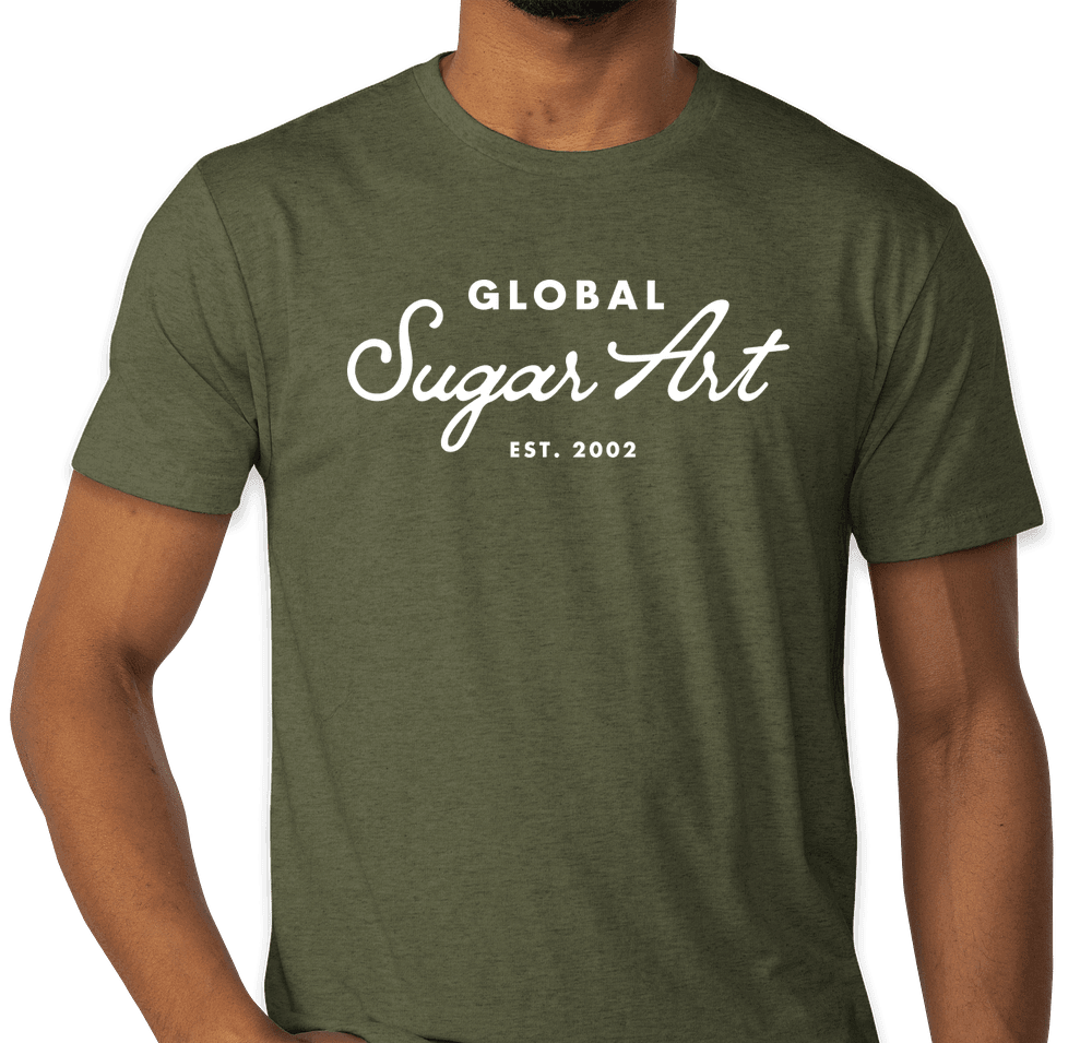 Global Sugar Art Tee — Military Green