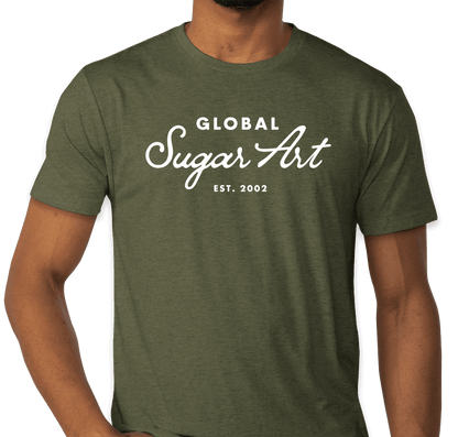 Global Sugar Art Tee — Military Green