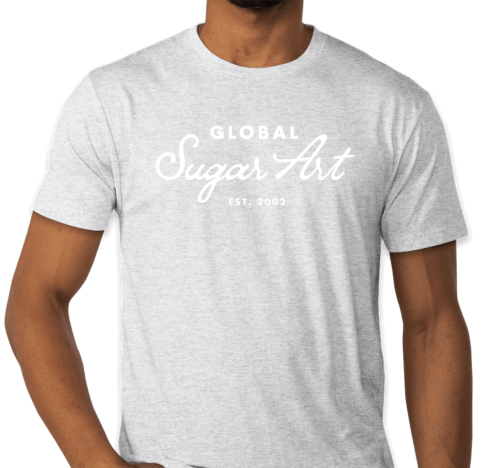 Global Sugar Art Tee — Heather White