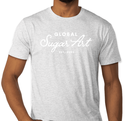 Global Sugar Art Tee — Heather White