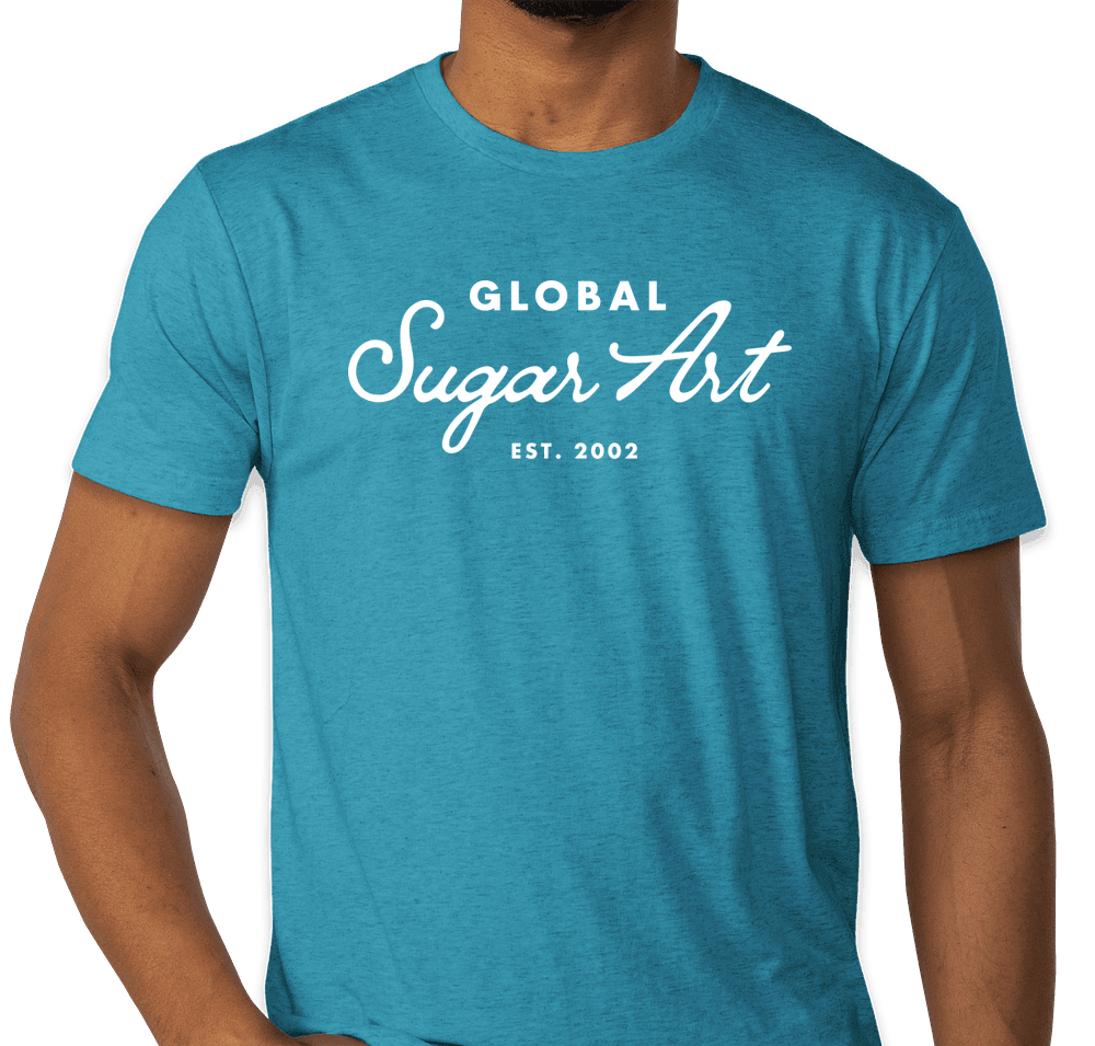 Global Sugar Art Tee — Vintage Turquoise