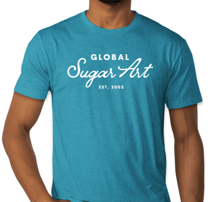 Global Sugar Art Tee — Vintage Turquoise