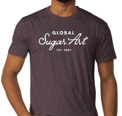 Global Sugar Art Tee — Cardinal Black