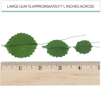 Rose Leaf Individual Leaves, Assorted Sizes