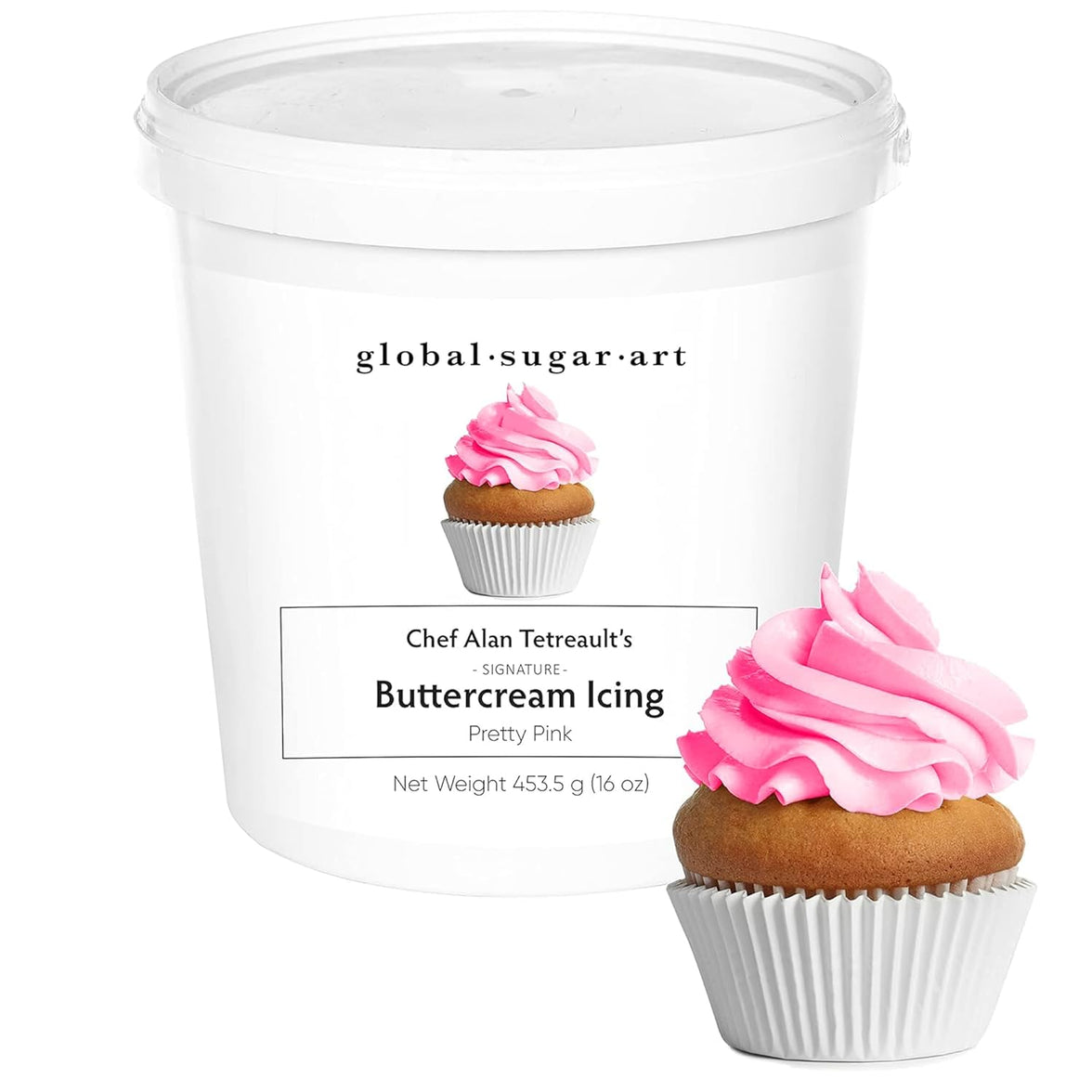 Pink Buttercream Frosting