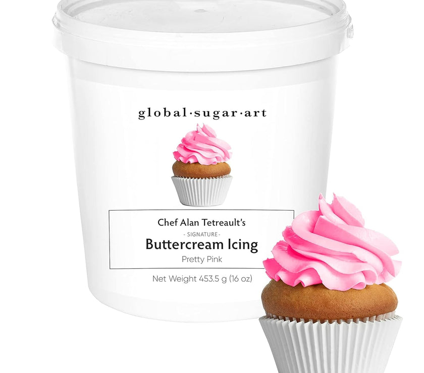 Pink Buttercream Frosting