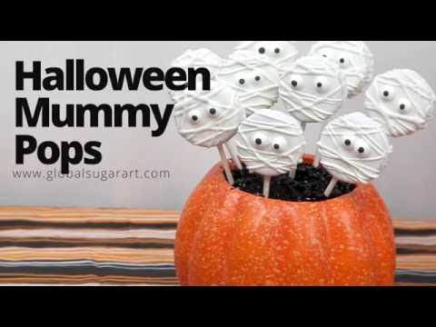 Halloween Mummy Pops