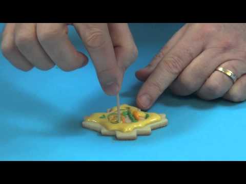 Decorating Fall Sugar Cookies
