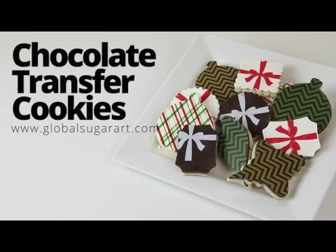 How to Make Chocolate Transfer Cookies