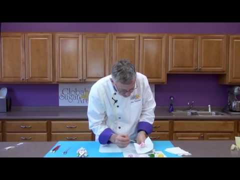 Coloring Pre-Made Gumpaste Flowers