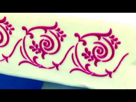 How to Stencil a Cake