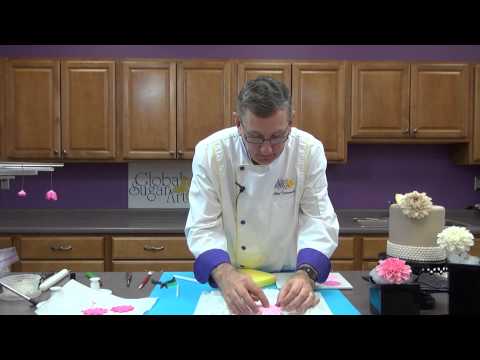 Making Dahlias with Martellato's Cutters