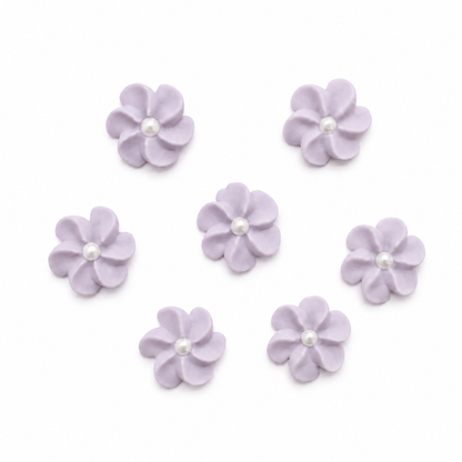 Mini Lavender Edible Flowers with Pearls